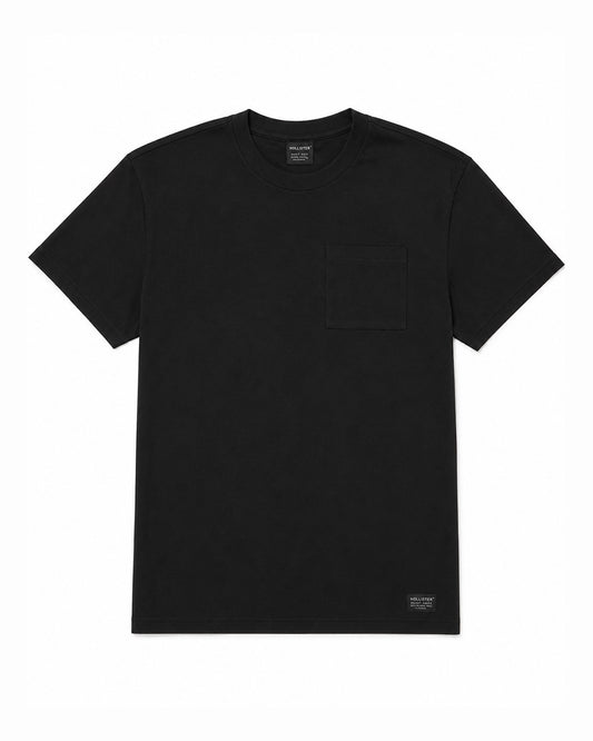 Oversized pocket Hollister badge T-Shirt