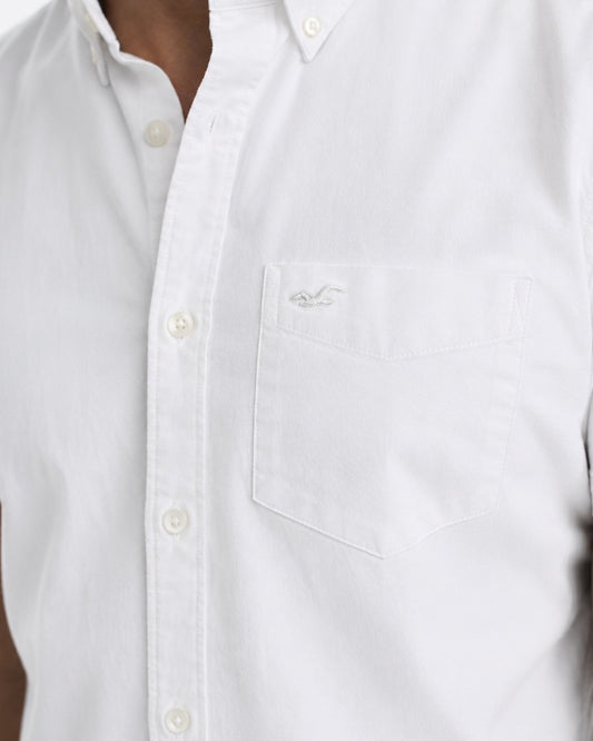 Hollister short sleeve Oxford shirt