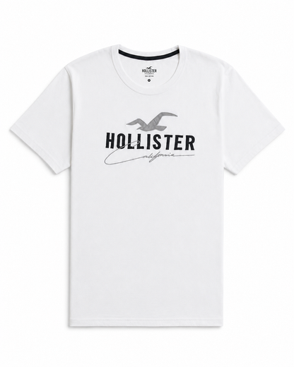 Hollister Graphic cotton Crew T-Shirt