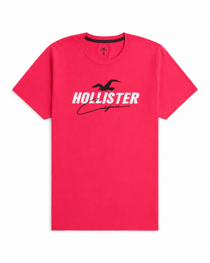Hollister Graphic cotton Crew T-Shirt