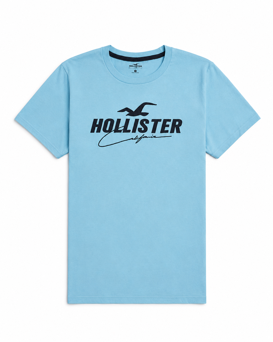 Hollister Graphic cotton Crew T-Shirt